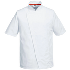 c739_portwest-koksbuis-meshair-pro-korte-mouw-wit