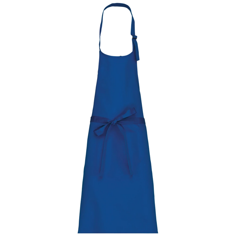 k895-rb_kariban-katoenen-schort-zonder-zak-90-x-76-kobalt-blauw-front