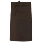 k887-cho_kariban-katoenen-lang-schort-63-x-90-chocoladebruin-front