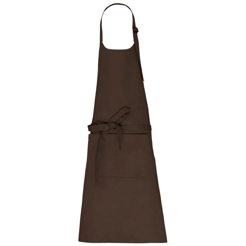 k8007-cho_kariban-schort-zak-bio-katoen-90-x-76-chocoladebruin-front