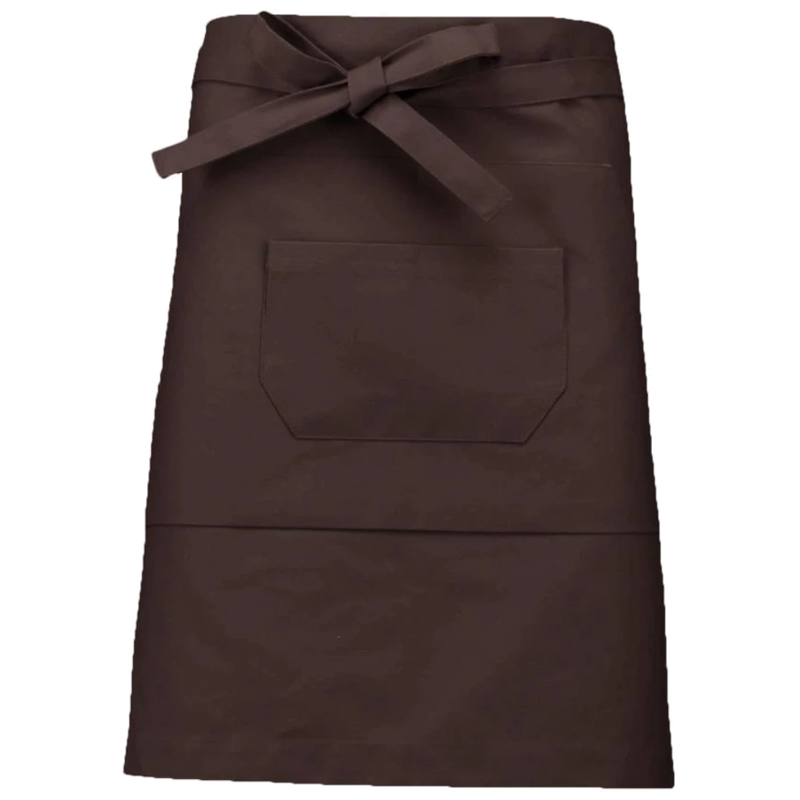 k898-ch_kariban-katoenen-halflang-schort-28-x-46-chocoladebruin-front