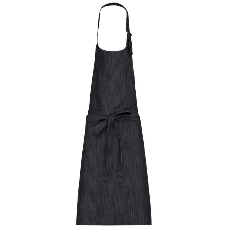 k895-blde_kariban-katoenen-schort-zonder-zak-90-x-76-denimzwart-front