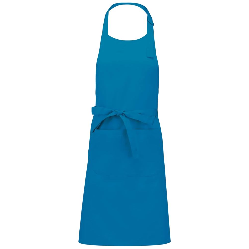 k885-tb_kariban-katoenen-schort-met-zak-90-x-76-tropisch-blauw-front