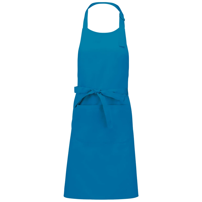 k885-tb_kariban-katoenen-schort-met-zak-90-x-76-tropisch-blauw-front