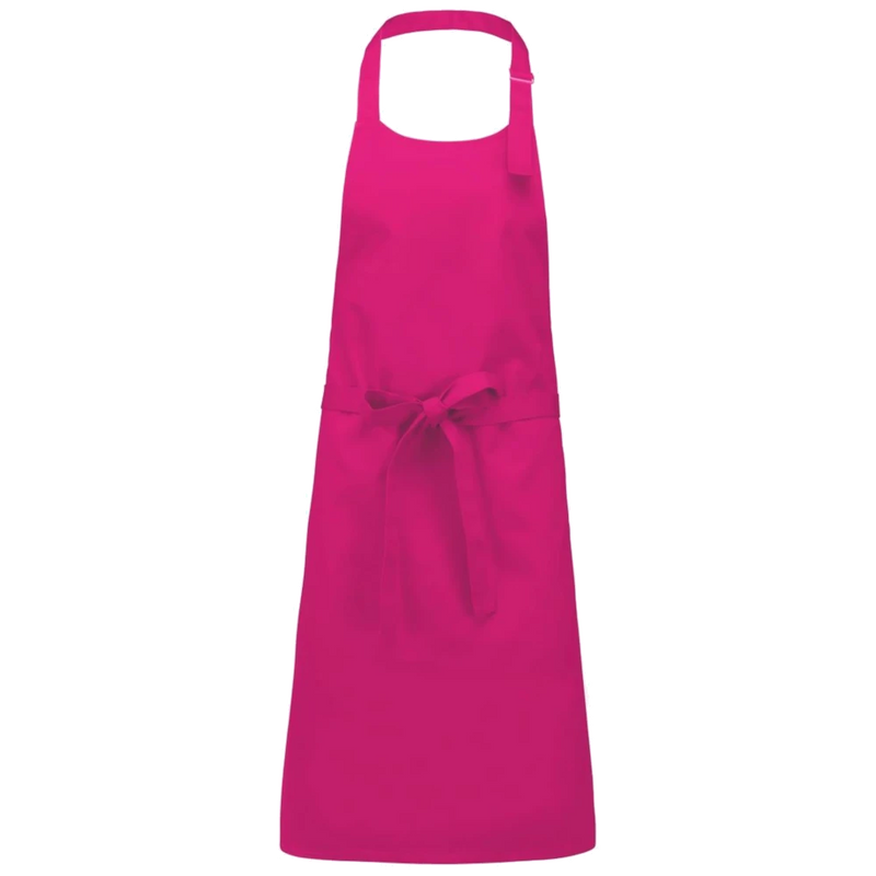 k895-fu_kariban-katoenen-schort-zonder-zak-90-x-76-fuchsia-front