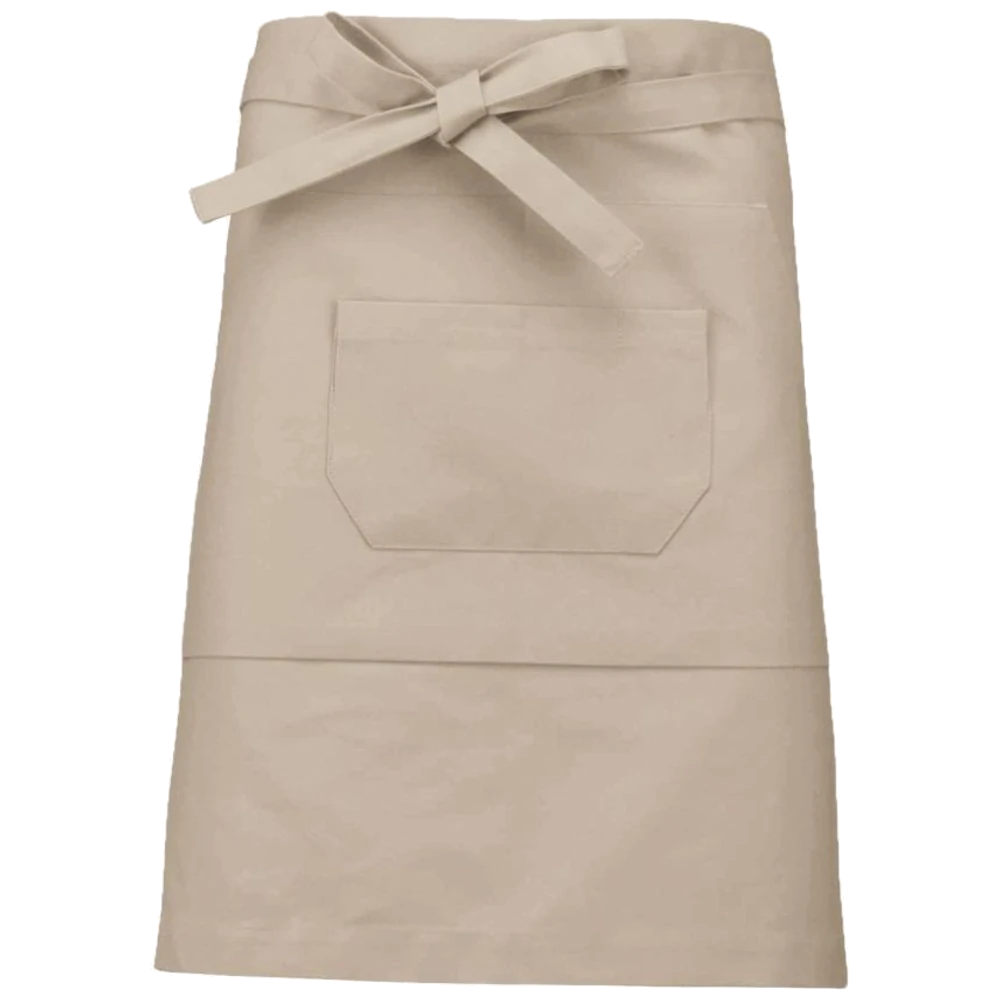 k898_kariban-katoenen-halflang-schort-28-x-46-beige-front