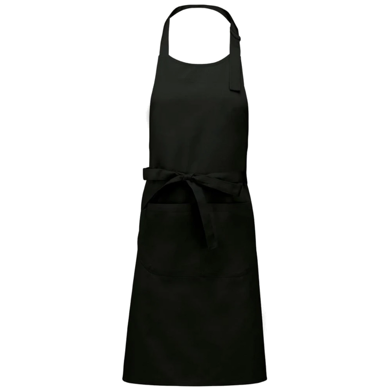 k890-bl_kariban-schort-van-polykatoen-zak-90-x-76-zwart-front