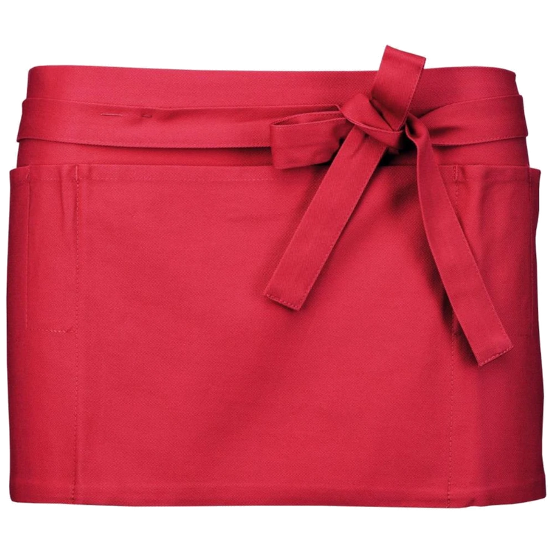 k886-re_kariban-katoenen-kort-schort-26-x-70-rood-front