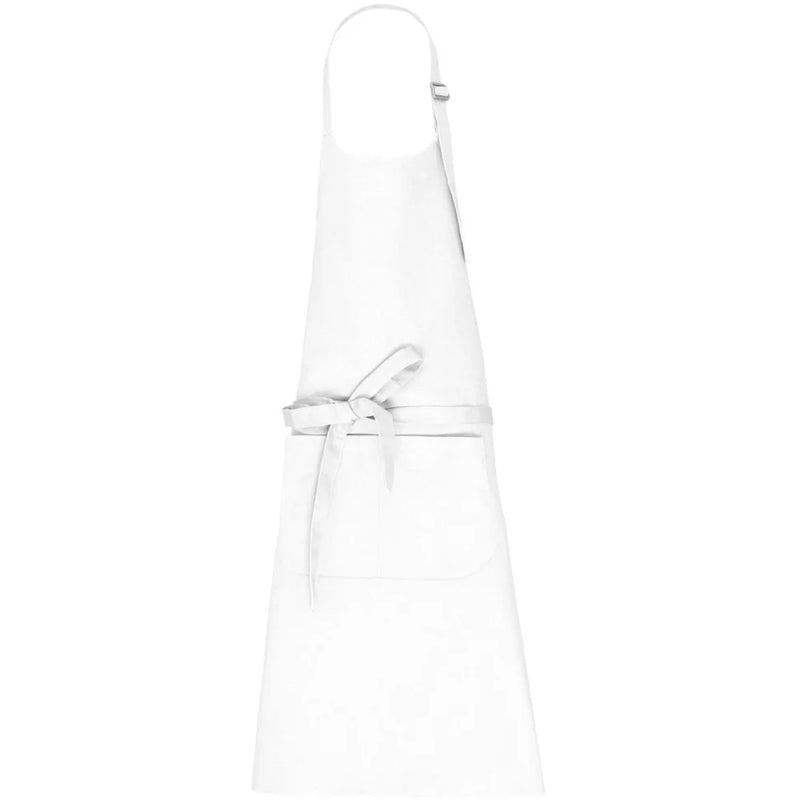 k8007-wh_kariban-schort-zak-bio-katoen-90-x-76-wit-front