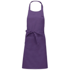 k885-pu_kariban-katoenen-schort-met-zak-90-x-76-paars-front
