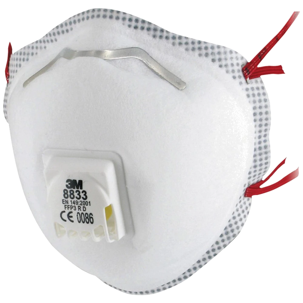 3M 8833 Stofmaskers FFP3 R D