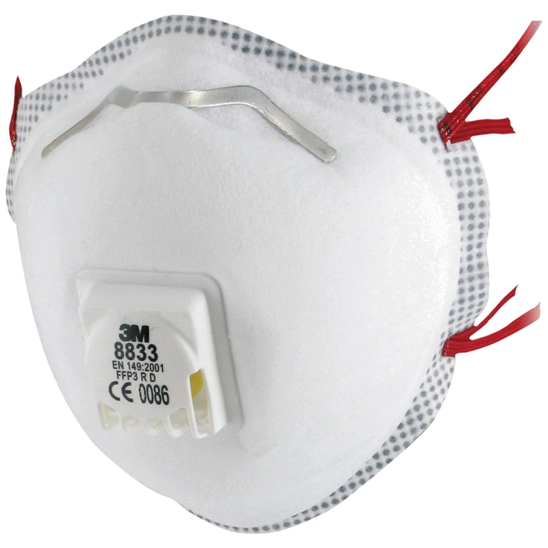 3M 8833 Stofmaskers FFP3 R D