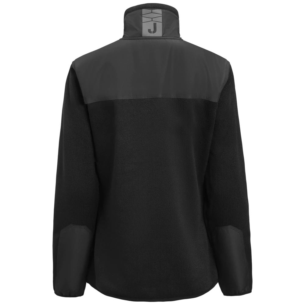 j1274_jobman-1274-dames-fleece-jas-enduranceknitflcejktw-back