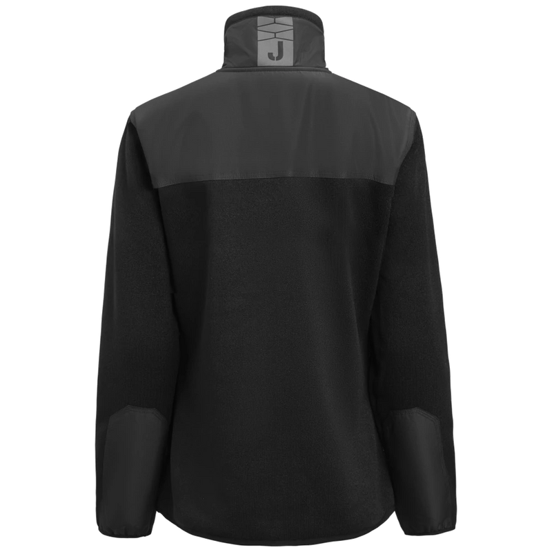 j1274_jobman-1274-dames-fleece-jas-enduranceknitflcejktw-back