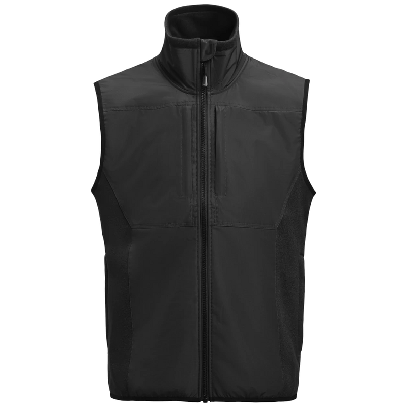 j1276-9900_jobman-1276-fleece-vest-zwart-enduranceknitfleecevst-front