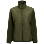 j1274-7600_jobman-1274-dames-fleece-jas-olijfgroen-enduranceknitflcejktw-front