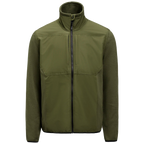 j1275-7600_jobman-1275-fleece-jas-olijfgroen-enduranceknitfleecejkt-front