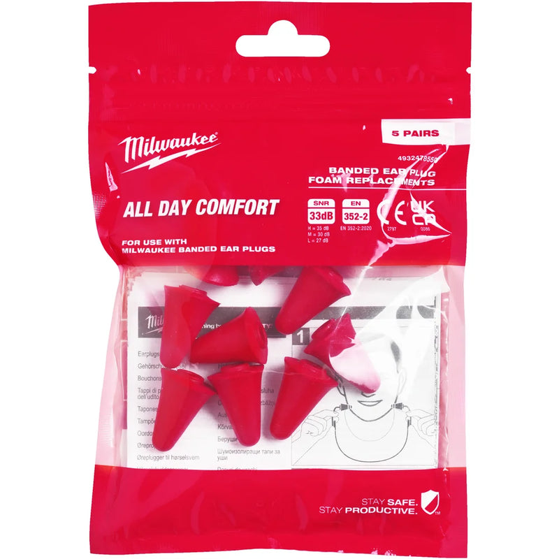 mwbepfv_milwaukee-gehoorbeugel-met-plugs-foam-vervanger-5-paar-33db-4932478550