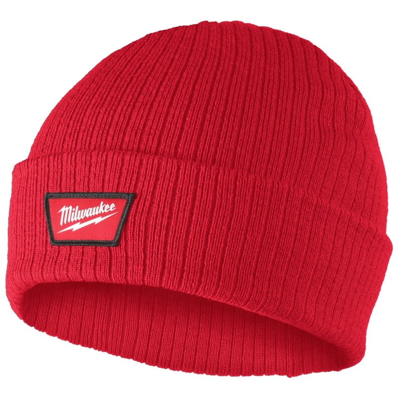 mwbnc-ro_milwaukee-acryl-beanie-bnc-rood