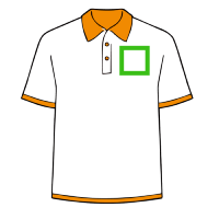 Fügen Sie Text zur Kleidung hinzu